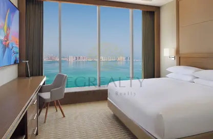 Apartment - 3 Bedrooms - 4 Bathrooms for rent in Al Shatt Street - West Bay - Doha