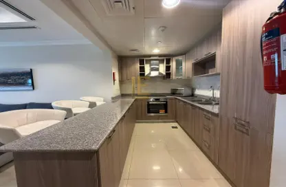 Apartment - Studio - 1 Bathroom for rent in East Porto Drive - Porto Arabia - The Pearl Island - Doha