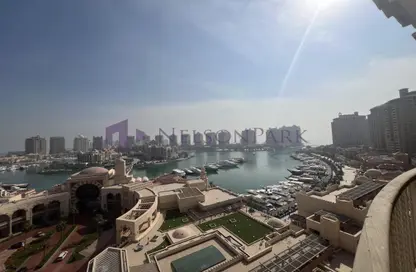 Apartment - 3 Bedrooms - 5 Bathrooms for rent in East Porto Drive - Porto Arabia - The Pearl Island - Doha