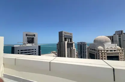 (بنتهاوس  (روف - غرفة نوم - 2 حمامات للايجار في برج وست باي - الخليج الجنوبي - الخليج الغربي - الدوحة