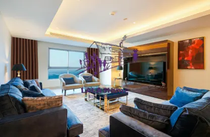 Penthouse - 3 Bedrooms - 5 Bathrooms for rent in Abraj Bay - Abraj Quartiers - The Pearl Island - Doha