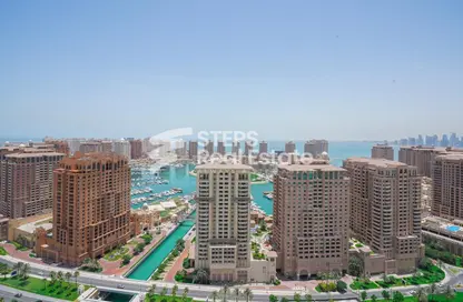 شقة - غرفة نوم - 2 حمامات للايجار في هيلتون الدوحة ذي بيرل ريزيدنسز - منطقة الأبراج - جزيرة اللؤلؤة - الدوحة