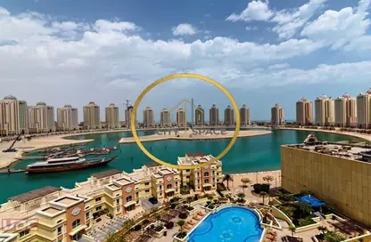Apartment - 2 Bedrooms - 3 Bathrooms for rent in Tower 29 - Viva Bahriyah - The Pearl Island - Doha