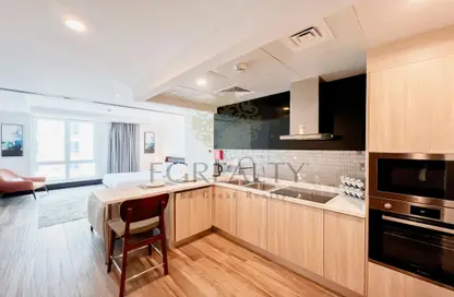 Apartment - Studio - 1 Bathroom for rent in Viva East - Viva Bahriyah - The Pearl Island - Doha