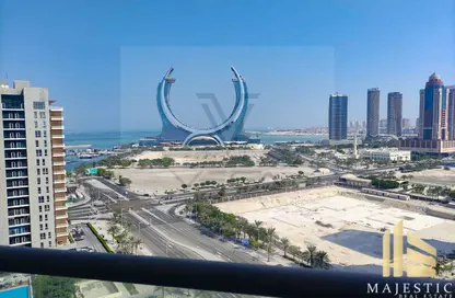 شقة - غرفة نوم - 2 حمامات للبيع في برج داماك مارينا - منطقة المارينا - الوسيل