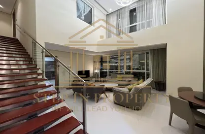 دوبلكس - غرفة نوم - 3 حمامات للايجار في مرتفعات مارينا لوسيل - منطقة المارينا - الوسيل