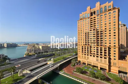 Apartment - 2 Bedrooms - 3 Bathrooms for rent in Sabban Towers - Porto Arabia - The Pearl Island - Doha