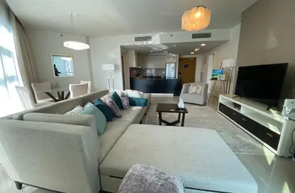 Apartment - 2 Bedrooms - 3 Bathrooms for rent in Burj DAMAC Marina - Marina District - Lusail