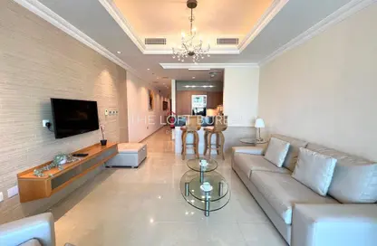 Apartment - 1 Bedroom - 1 Bathroom for rent in Viva West - Viva Bahriyah - The Pearl Island - Doha