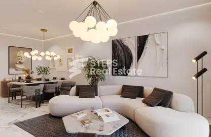 Apartment - 1 Bedroom - 2 Bathrooms for sale in Lusail Residence - Marina District - Lusail