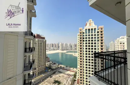 شقة - 2 غرف نوم - 3 حمامات للايجار في فيفا غرب - فيفا بحرية - جزيرة اللؤلؤة - الدوحة