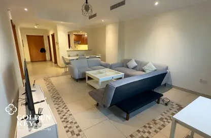 شقة - غرفة نوم - 2 حمامات للايجار في طريق بورتو الغربي - بورتو أرابيا - جزيرة اللؤلؤة - الدوحة