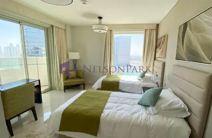 Apartment - 2 Bedrooms - 3 Bathrooms for rent in Burj DAMAC Marina - Marina District - Lusail
