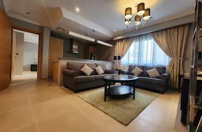 Apartment - 1 Bedroom - 2 Bathrooms for rent in Al Sadd Road - Al Sadd - Doha