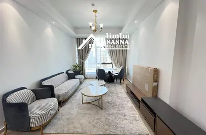 شقة - 2 غرف نوم - 2 حمامات للايجار في منطقة المارينا - الوسيل