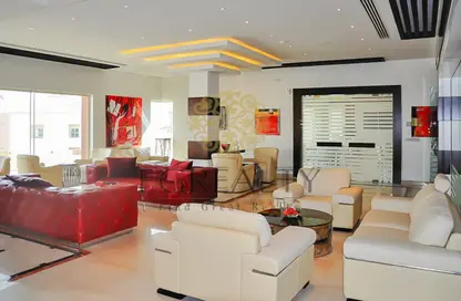 Villa - 5 Bedrooms - 6 Bathrooms for rent in Alfardan Gardens 09 - Abu Sidra - Al Rayyan - Doha
