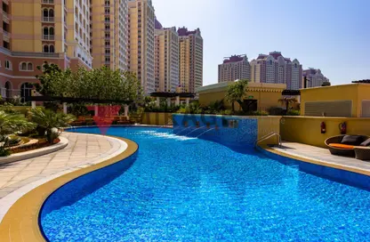 Apartment - 1 Bedroom - 2 Bathrooms for rent in Viva Bahriyah - The Pearl Island - Doha