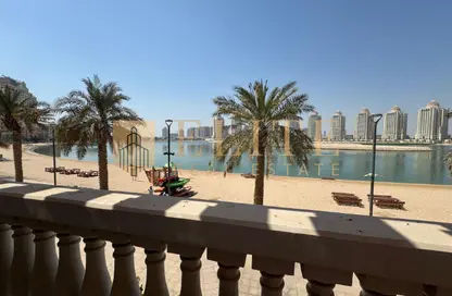 شقة - غرفة نوم - 2 حمامات للايجار في فيفا غرب - فيفا بحرية - جزيرة اللؤلؤة - الدوحة
