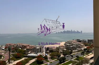 Apartment - 2 Bedrooms - 3 Bathrooms for rent in Viva Central - Viva Bahriyah - The Pearl Island - Doha