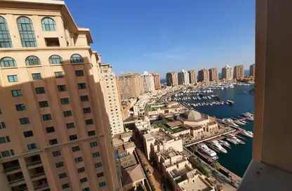 شقة - غرفة نوم - 2 حمامات للايجار في برج توسكان - بورتو أرابيا - جزيرة اللؤلؤة - الدوحة