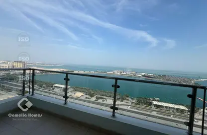 Apartment - 3 Bedrooms - 3 Bathrooms for rent in Lusail Marina Heights - Marina District - Lusail