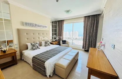 Apartment - 3 Bedrooms - 4 Bathrooms for rent in Viva East - Viva Bahriyah - The Pearl Island - Doha