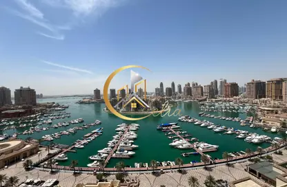 شقة - 2 غرف نوم - 2 حمامات للايجار في وان بورتو ارابيا - بورتو أرابيا - جزيرة اللؤلؤة - الدوحة