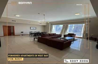 Apartment - 2 Bedrooms - 3 Bathrooms for rent in West Bay Tower - West Bay - West Bay - Doha
