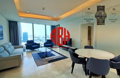 Apartment - 2 Bedrooms - 3 Bathrooms for rent in Burj Al Marina - Marina District - Lusail