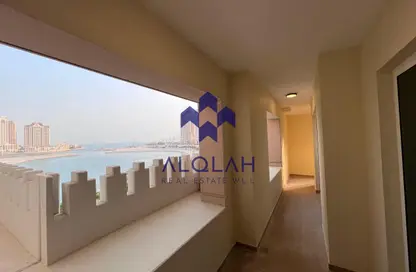 Apartment - 3 Bedrooms - 5 Bathrooms for rent in Viva West - Viva Bahriyah - The Pearl Island - Doha
