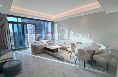 شقة - غرفة نوم - 2 حمامات للايجار في لوسيل ريسيدينس - منطقة المارينا - الوسيل