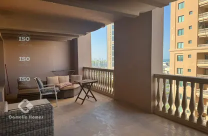 Apartment - 2 Bedrooms - 3 Bathrooms for rent in East Porto Drive - Porto Arabia - The Pearl Island - Doha