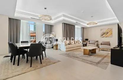 Apartment - 2 Bedrooms - 4 Bathrooms for rent in Gewan Island - The Pearl Island - Doha