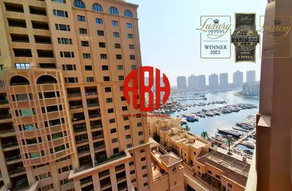 Apartment - 1 Bedroom - 2 Bathrooms for rent in East Porto Drive - Porto Arabia - The Pearl Island - Doha