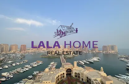Apartment - 3 Bedrooms - 4 Bathrooms for rent in East Porto Drive - Porto Arabia - The Pearl Island - Doha