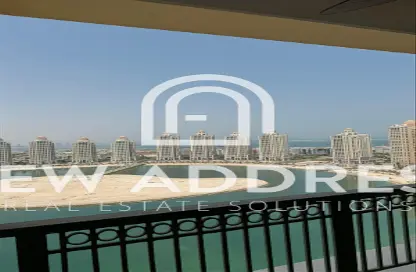 Apartment - Studio - 2 Bathrooms for rent in Bilal Pearl Suites - Viva Bahriyah - The Pearl Island - Doha