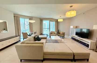 Apartment - 1 Bedroom - 2 Bathrooms for rent in Burj DAMAC Marina - Marina District - Lusail