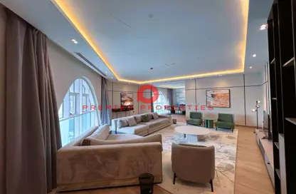 Penthouse - 4 Bedrooms - 5 Bathrooms for rent in Viva West - Viva Bahriyah - The Pearl Island - Doha