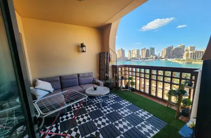 Balcony image for: Apartment - 2 Bedrooms - 3 Bathrooms for sale in Marina Gate - Porto Arabia - The Pearl Island - Doha, Image 1