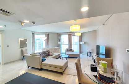 Apartment - 1 Bedroom - 2 Bathrooms for rent in Burj Al Marina - Marina District - Lusail