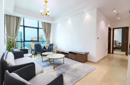 Apartment - 2 Bedrooms - 3 Bathrooms for rent in Lusail Residence - Marina District - Lusail