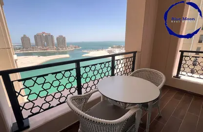شقة - غرفة نوم - 2 حمامات للايجار في فيفا بحرية شرق - فيفا بحرية - جزيرة اللؤلؤة - الدوحة