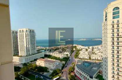 شقة - 2 غرف نوم - 3 حمامات للايجار في فيفا غرب - فيفا بحرية - جزيرة اللؤلؤة - الدوحة