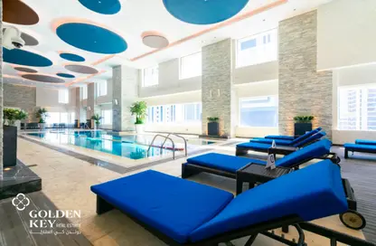 شقق فندقية - 3 غرف نوم - 4 حمامات للايجار في برج وست باي - الخليج الجنوبي - الخليج الغربي - الدوحة