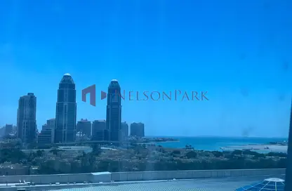 شقة - 2 غرف نوم - 4 حمامات للايجار في برج زجزاج  ب - أبراج زجزاج - الخليج الغربي - الدوحة