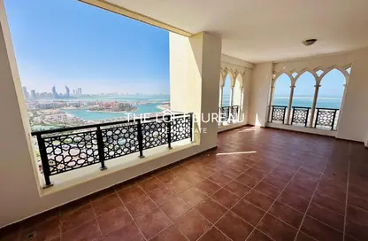 Apartment - 1 Bedroom - 2 Bathrooms for rent in Viva West - Viva Bahriyah - The Pearl Island - Doha