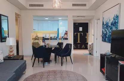 شقة - غرفة نوم - 2 حمامات للايجار في فيلات القطاع الغربي - القسم السكني - الواجهة المائية - الوسيل