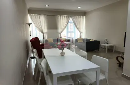 Living / Dining Room image for: Apartment - 3 Bedrooms - 3 Bathrooms for rent in Old Al Ghanim - Al Ghanim - Doha, Image 1