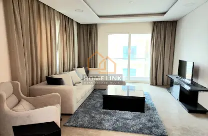 Living Room image for: Apartment - 1 Bedroom - 2 Bathrooms for rent in Al Erkyah City - Lusail, Image 1