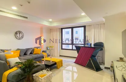 Apartment - 2 Bedrooms - 3 Bathrooms for rent in East Porto Drive - Porto Arabia - The Pearl Island - Doha Apartment - 2 Bedrooms - 3 Bathrooms for rent in East Porto Drive - Porto Arabia - The Pearl Island - Doha